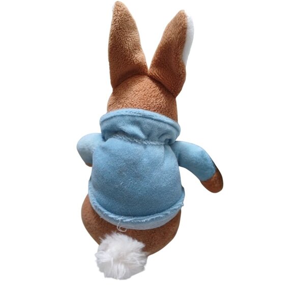 Beatrix Potter Peter Rabbit Plush 8" Stuffed Toy In Blue Jacket - Picture 4 of 4